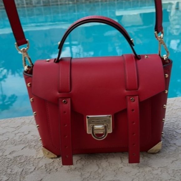 Michael Kors Manhattan Medium School Satchel - Picture 5 of 15